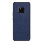 For Huawei Mate 20 Pro Cross Texture PU Leather Phone Case(Sapphire Blue)