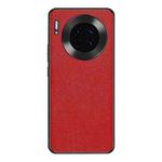 For Huawei Mate 30 Cross Texture PU Leather Phone Case(Red)