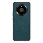 For Huawei Mate 40 Cross Texture PU Leather Phone Case(Dark Green)
