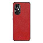 For Huawei nova 8 Cross Texture PU Leather Phone Case(Red)