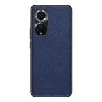 For Huawei nova 9 Pro Cross Texture PU Leather Phone Case(Sapphire Blue)