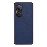 For Huawei nova 9 SE Cross Texture PU Leather Phone Case(Sapphire Blue)