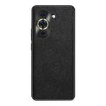 For Huawei nova 10 Cross Texture PU Leather Phone Case(Black)