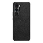 For Huawei P30 Pro Cross Texture PU Leather Phone Case(Black)