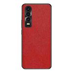 For Huawei P30 Cross Texture PU Leather Phone Case(Red)