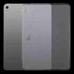 For iPad Air 11 2024 / 5 / 4 0.75mm Shockproof Outside Glossy Inside Frosted TPU Tablet Case(Transparent)