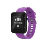 For Garmin ForeAthlete 35J / Forerunner 35J Silicone Watch Band(Purple)