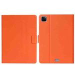 For iPad Pro 11 2024 Pure Color Smart Leather Tablet Case(Orange)