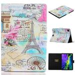 For iPad Pro 11 2024 Voltage Coloured Drawing Smart Leather Tablet Case(Iron Tower)