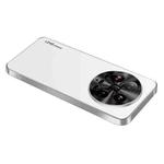 For Xiaomi 14 Ultra AG Frosted Electroplating Acrylic Phone Case(Silver White)