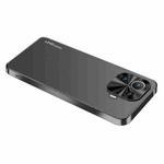 For Xiaomi Mi 11 Pro AG Frosted Electroplating Acrylic Phone Case(Black)