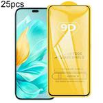 For Honor 200 25pcs 9D Full Glue Screen Tempered Glass Film