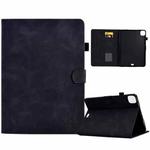 For iPad Pro 11 2024 Embossed Smile Smart Leather Tablet Case(Black)