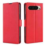 For Google Pixel 9 Ultra-thin Voltage Side Buckle Horizontal Flip Leather Phone Case(Red)