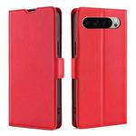 For Google Pixel 9 Pro XL Ultra-thin Voltage Side Buckle Horizontal Flip Leather Phone Case(Red)