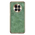 For Huawei Mate 50 Pro Electroplating Lambskin Leather Phone Case(Green)