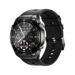 WS-20 1.43 inch IP67 Sport Smart Watch Support Bluetooth Call / Sleep / Blood Oxygen / Heart Rate / Blood Pressure Health Monitor, Silicone Strap(Black)