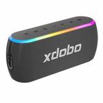 Xdobo X8 III BT5.3 IPX7 Wireless Speaker with RGB Light, Support Bluetooth/TF Card/USB/AUX(Grey)