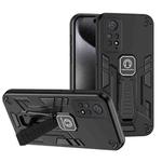 For Xiaomi Redmi Note 11 Pro 4G Shockproof Holder Phone Case(Black)