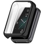 For Honor Band 9 Full Coverage TPU Electroplated Watch Protective Case(Black)