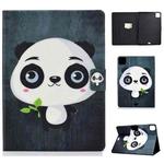 For iPad Pro 11 2024 Voltage Colored Drawing Smart Leather Tablet Case(Panda)