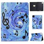 For iPad Pro 11 2024 Voltage Colored Drawing Smart Leather Tablet Case(Sheet Music)