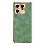 For Xiaomi 13 Pro Electroplating Lambskin Leather Phone Case(Green)