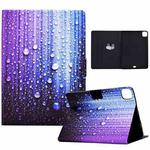 For iPad Pro 11 2024 Voltage Colored Drawing Smart Leather Tablet Case(Water Droplets)