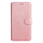 For Xiaomi Redmi 9 Classic Calf Texture PU + TPU Horizontal Flip Leather Case, with Holder & Card Slots & Wallet(Rose Gold)