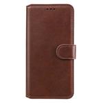 For Huawei Y5p (2020) Classic Calf Texture PU + TPU Horizontal Flip Leather Case, with Holder & Card Slots & Wallet(Brown)