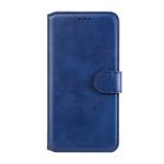 For Huawei Y6p (2020) Classic Calf Texture PU + TPU Horizontal Flip Leather Case, with Holder & Card Slots & Wallet(Blue)