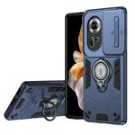 For OPPO Reno11 Global Camshield Ring Holder Phone Case(Royal Blue)