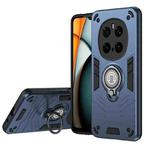 For Honor Magic7 Pro Camshield Ring Holder Phone Case(Royal Blue)