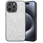 For iPhone 12 Pro Max Glitter Powder TPU Hybrid PC Phone Case(White)