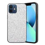 For iPhone 11 Glitter Powder TPU Hybrid PC Phone Case(White)
