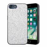 For iPhone SE 2022 / 2020 / 8 / 7 Glitter Powder TPU Hybrid PC Phone Case(White)