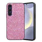 For Samsung Galaxy S24+ 5G Glitter Powder TPU Hybrid PC Phone Case(Pink)
