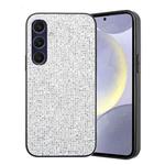 For Samsung Galaxy S24 5G Glitter Powder TPU Hybrid PC Phone Case(White)