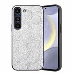 For Samsung Galaxy S23+ 5G Glitter Powder TPU Hybrid PC Phone Case(White)