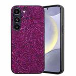 For Samsung Galaxy S23+ 5G Glitter Powder TPU Hybrid PC Phone Case(Purple)