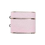 For AirPods 3 Cylindrical Ball Texture Bluetooth Earphone Protective Case(Pink)
