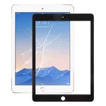 For iPad 6 / Air 2 Front Screen Outer Glass Lens with OCA Optically Clear Adhesive(Black)