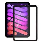 For iPad mini 6 Front Screen Outer Glass Lens with OCA Optically Clear Adhesive(Black)