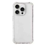 For iPhone 15 Pro Max Acrylic Color Point Transparent Phone Case(White)