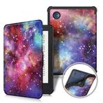 For KOBO Clara Colour 2E 2022 Painted Voltage Caster TPU Leather Smart Tablet Case(Milky Way)