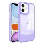 For iPhone 11 Two-color High Transparency Skin Feel TPU Phone Case(Purple)