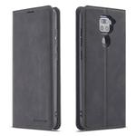 For Xiaomi Redmi Note 9 Forwenw Dream Series Oil Edge Strong Magnetism Horizontal Flip Leather Case with Holder & Card Slots & Wallet & Photo Frame(Black)