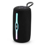 T&G TG675 Music Pulse Wireless Bluetooth Speaker with LED Light(Black)