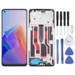 For OPPO Reno7 Z 5G OLED LCD Screen Digitizer Full Assembly with Frame