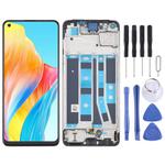 For OPPO A78 4G OLED LCD Screen Digitizer Full Assembly with Frame